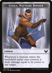 Pest // Lukka, Wayward Bonder Emblem Double-Sided Token [Secret Lair: From Cute to Brute Tokens] | Lots Moore NSW