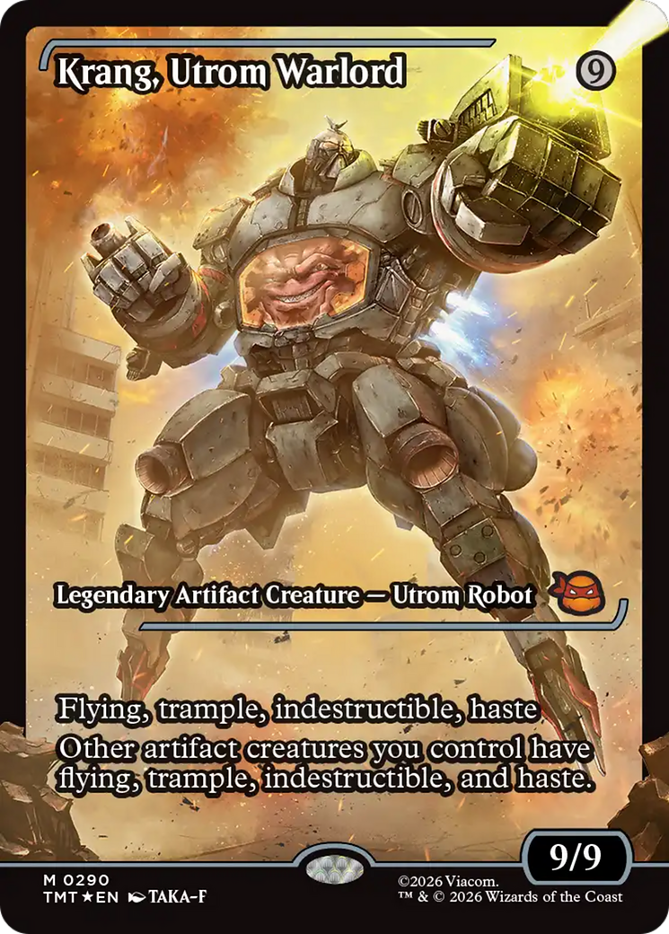 Krang, Utrom Warlord (Showcase) [Teenage Mutant Ninja Turtles] | Lots Moore NSW