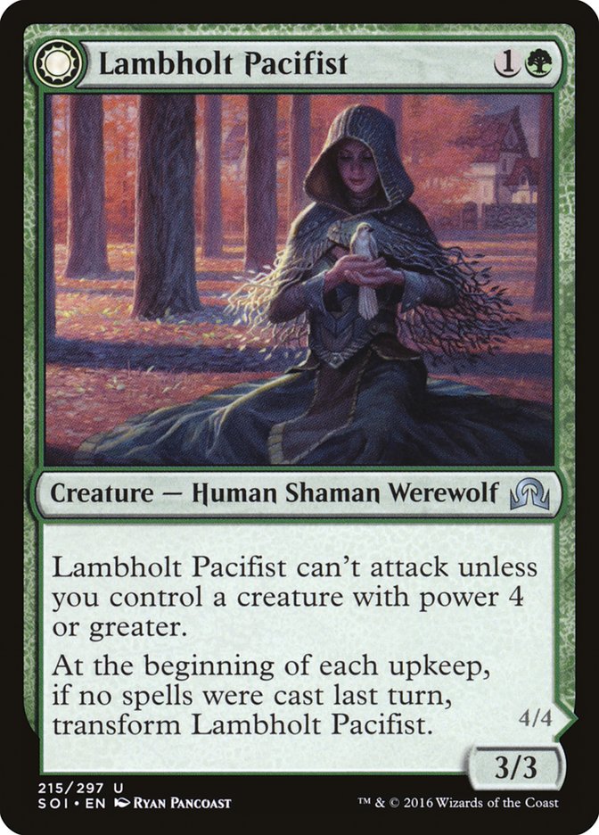 Lambholt Pacifist // Lambholt Butcher [Shadows over Innistrad] | Lots Moore NSW