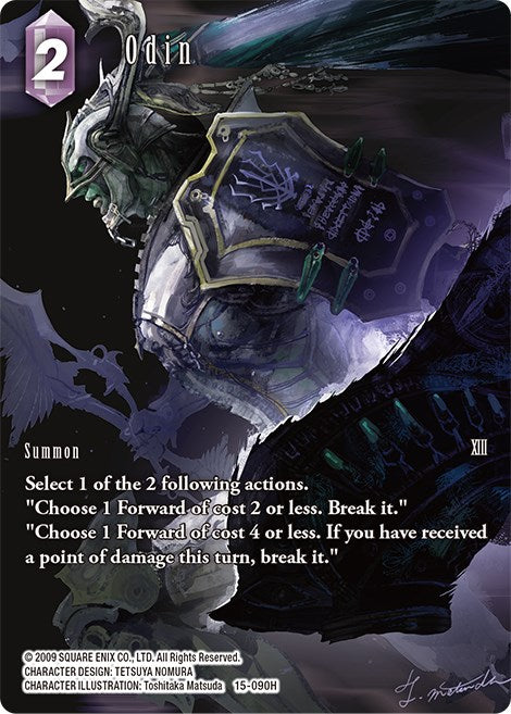 Odin (Full Art) [Crystal Dominion] | Lots Moore NSW