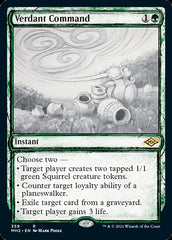 Verdant Command (Sketch) [Modern Horizons 2] | Lots Moore NSW