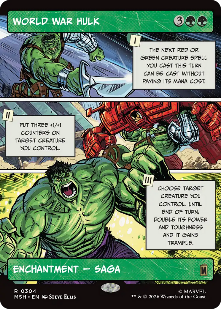 World War Hulk (Borderless) [Marvel Super Heroes] | Lots Moore NSW