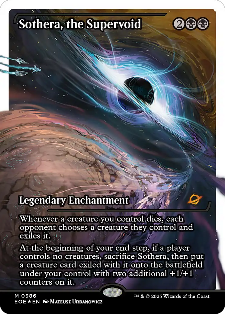 Sothera, the Supervoid (Fracture Foil) [Edge of Eternities] | Lots Moore NSW