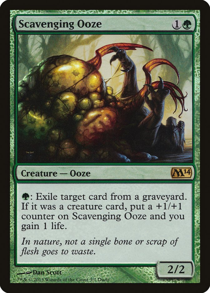 Scavenging Ooze (Duels of the Planeswalkers Promos) [Duels of the Planeswalkers Promos 2013] | Lots Moore NSW
