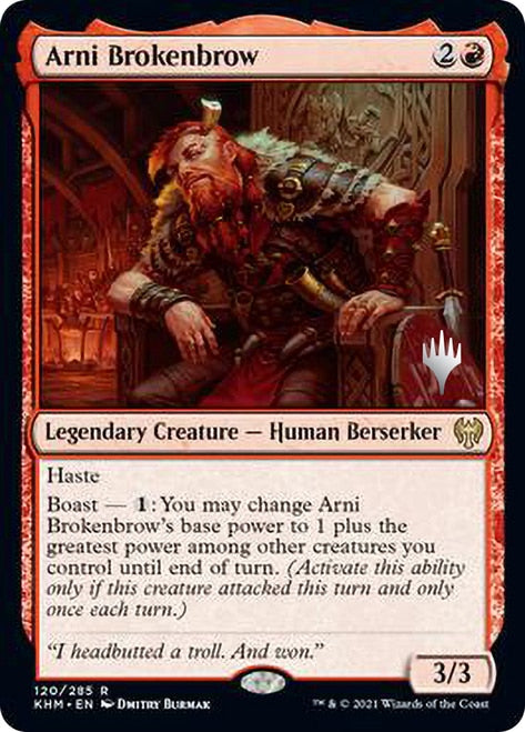 Arni Brokenbrow (Promo Pack) [Kaldheim Promos] | Lots Moore NSW