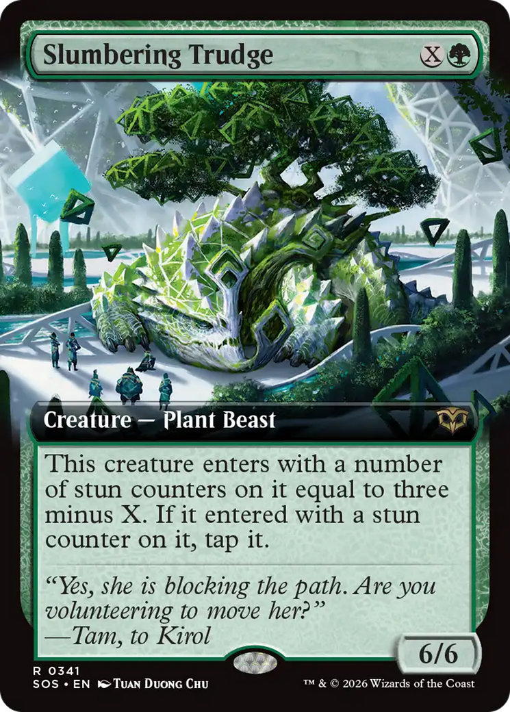 Slumbering Trudge (Extended Art) [Secrets of Strixhaven] | Lots Moore NSW