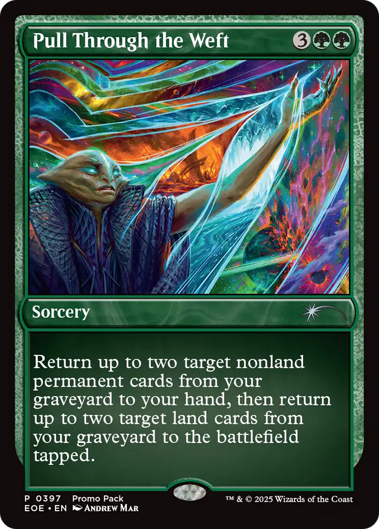 Pull Through the Weft [Edge of Eternities Promo Pack] | Lots Moore NSW