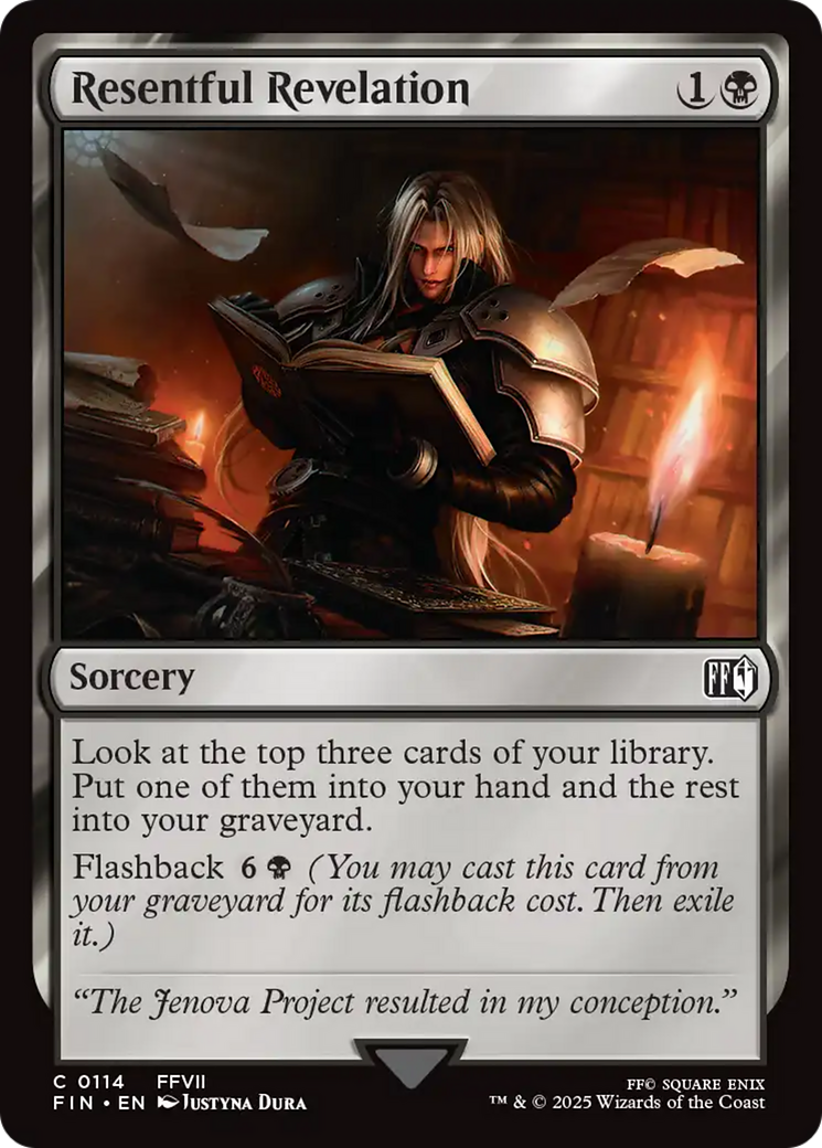 Resentful Revelation [FINAL FANTASY] | Lots Moore NSW