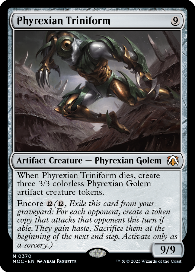 Phyrexian Triniform [March of the Machine Commander] | Lots Moore NSW