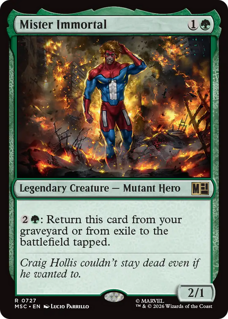 Mister Immortal [Marvel Super Heroes Commander] | Lots Moore NSW