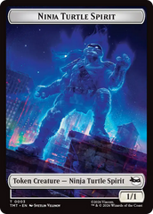 Mutant // Ninja Turtle Spirit Double-Sided Token [Teenage Mutant Ninja Turtles Tokens] | Lots Moore NSW