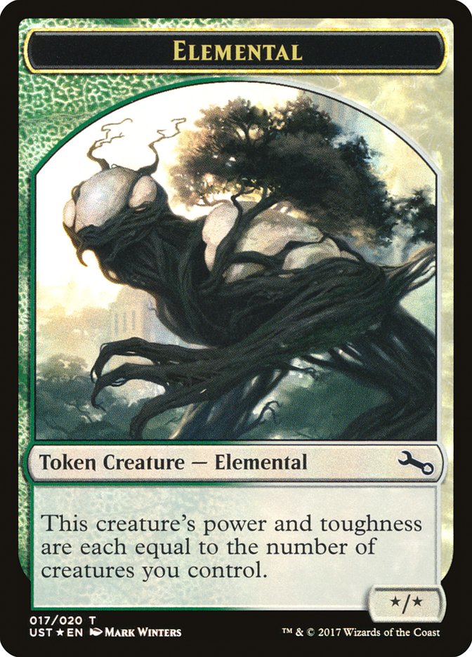 Elemental // Elemental Double-Sided Token (017/020) [Unstable Tokens] | Lots Moore NSW
