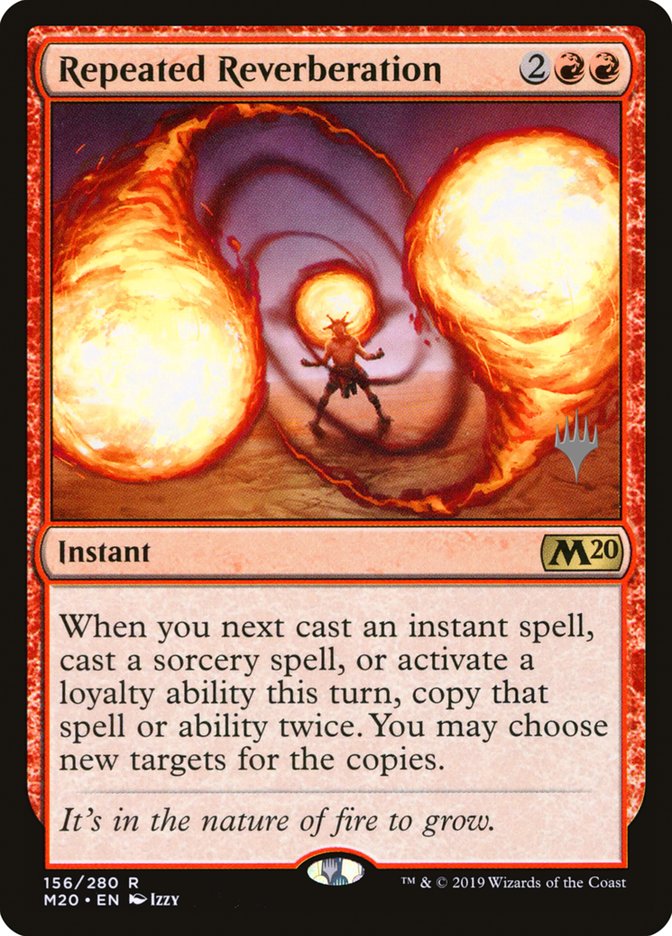 Repeated Reverberation (Promo Pack) [Core Set 2020 Promos] | Lots Moore NSW