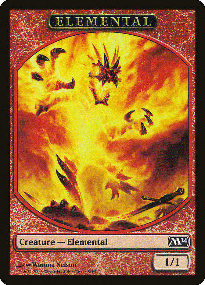 Elemental Token (8/13) [Magic 2014 Tokens] | Lots Moore NSW