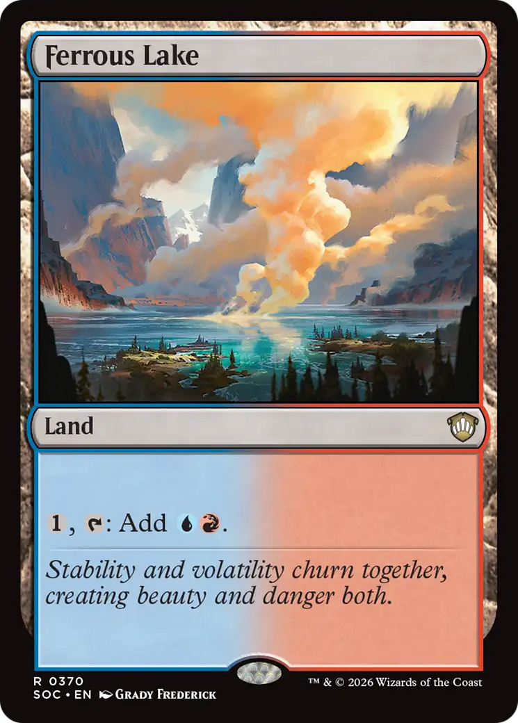 Ferrous Lake [Secrets of Strixhaven Commander] | Lots Moore NSW