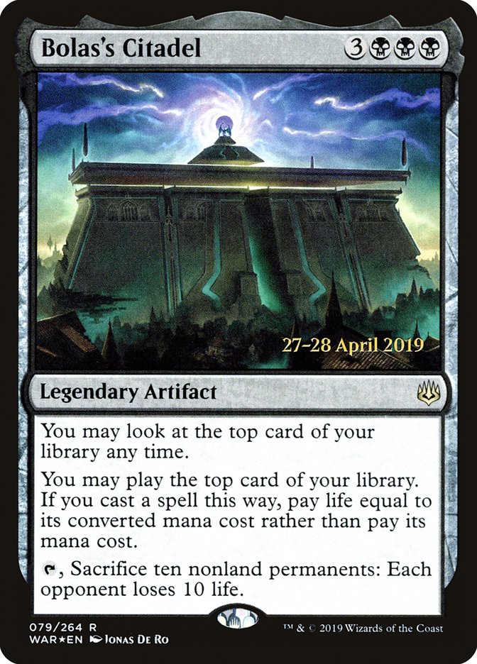 Bolas's Citadel [War of the Spark Prerelease Promos] | Lots Moore NSW