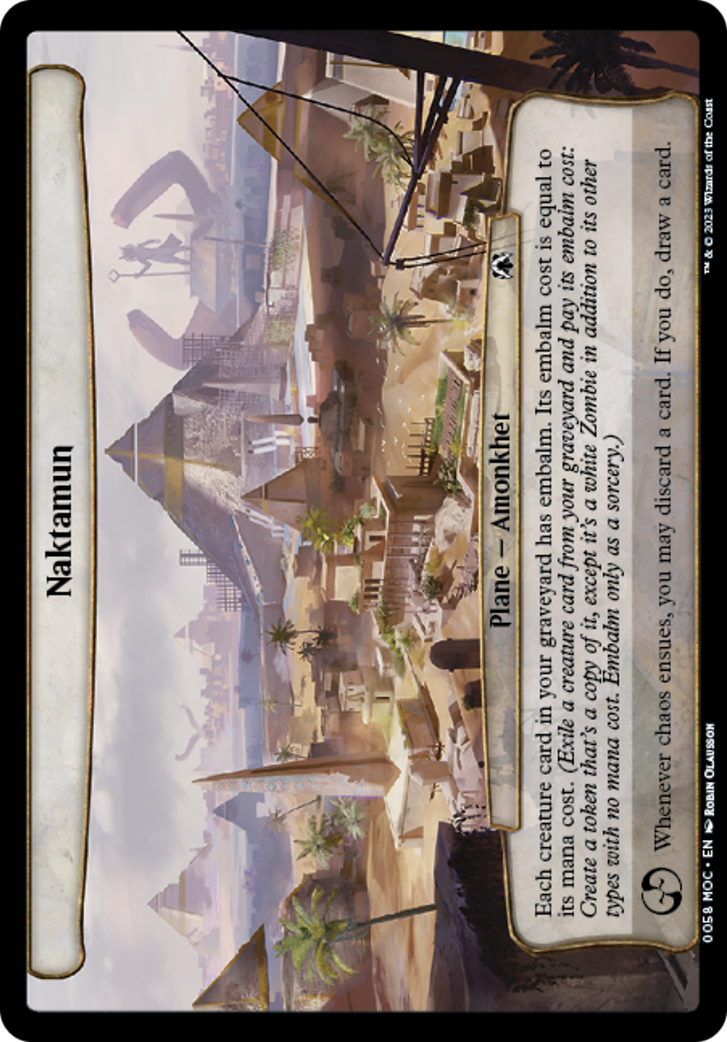 Naktamun [March of the Machine Commander] | Lots Moore NSW