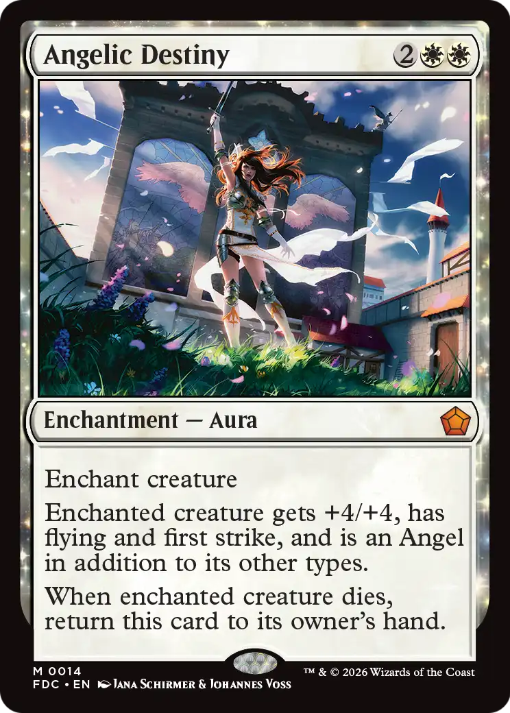 Angelic Destiny [Foundations Commander] | Lots Moore NSW