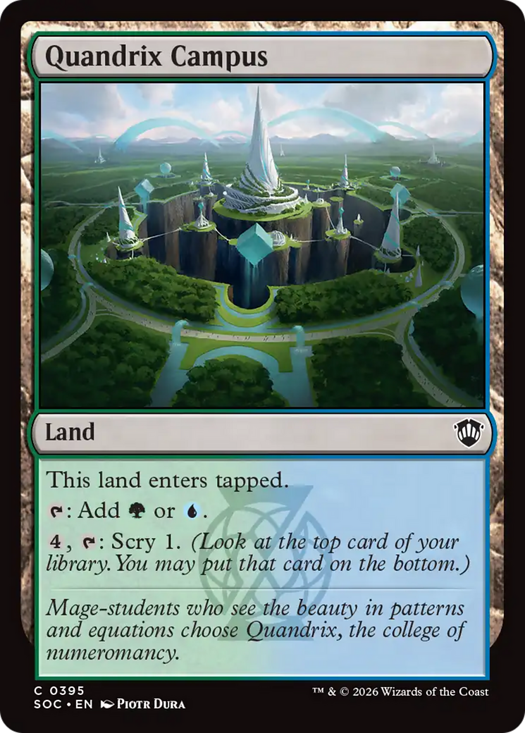 Quandrix Campus [Secrets of Strixhaven Commander] | Lots Moore NSW
