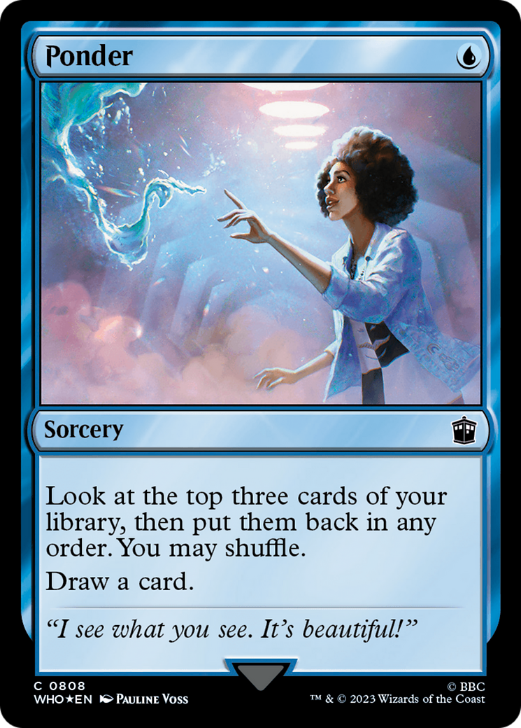 Ponder (Surge Foil) [Doctor Who] | Lots Moore NSW