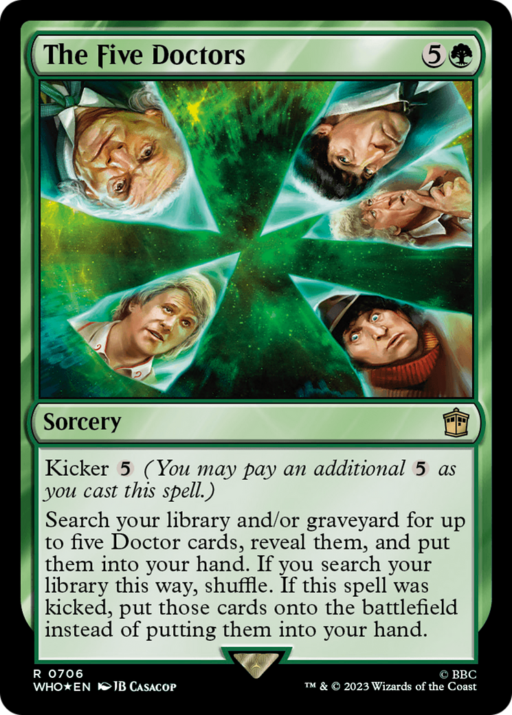 The Five Doctors (Surge Foil) [Doctor Who] | Lots Moore NSW