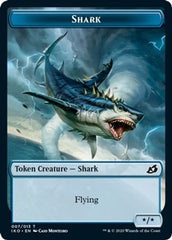 Angel Warrior // Shark Double-Sided Token [Challenger Decks 2021 Tokens] | Lots Moore NSW