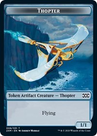 Thopter (008) // Wurm (030) Double-Sided Token [Double Masters Tokens] | Lots Moore NSW