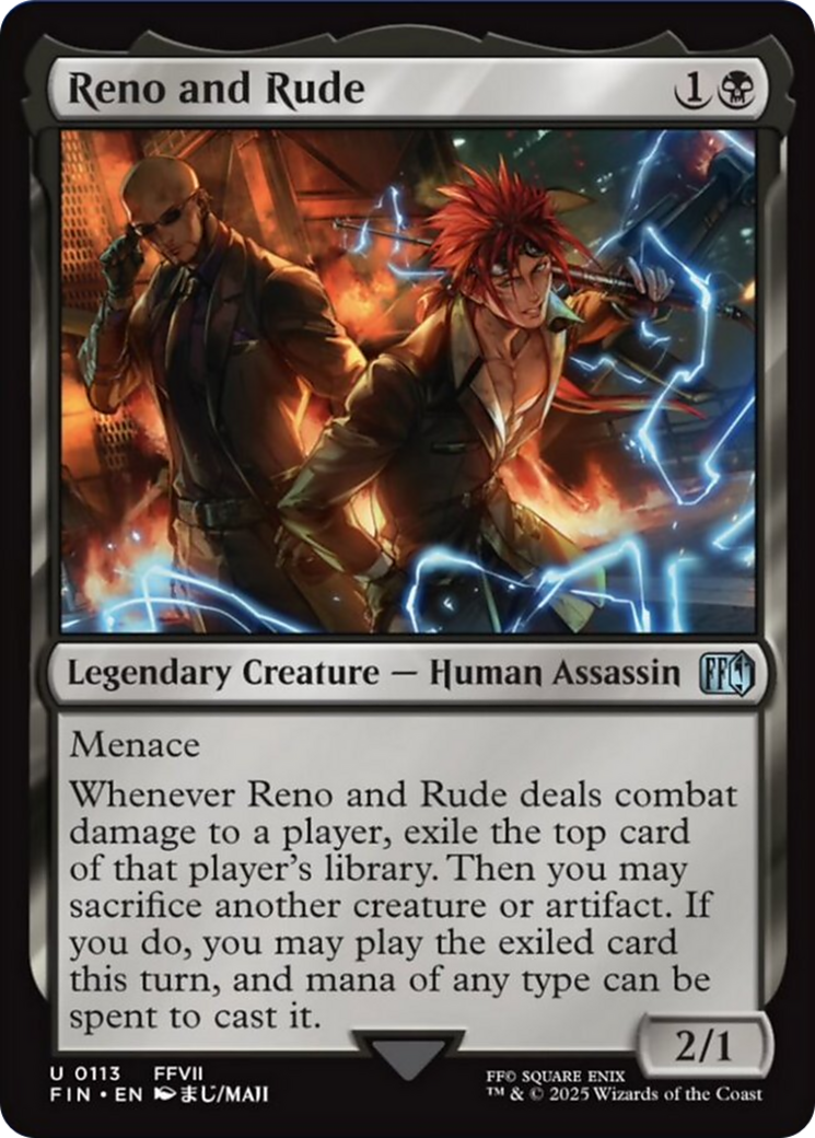 Reno and Rude [FINAL FANTASY] | Lots Moore NSW