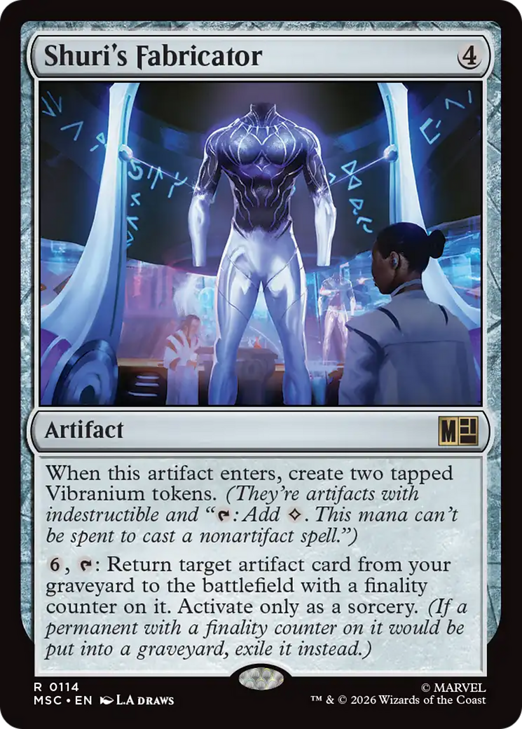 Shuri's Fabricator [Marvel Super Heroes Commander] | Lots Moore NSW