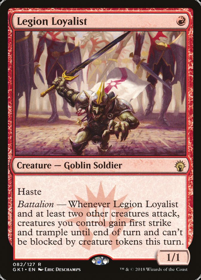 Legion Loyalist [Guilds of Ravnica Guild Kit] | Lots Moore NSW