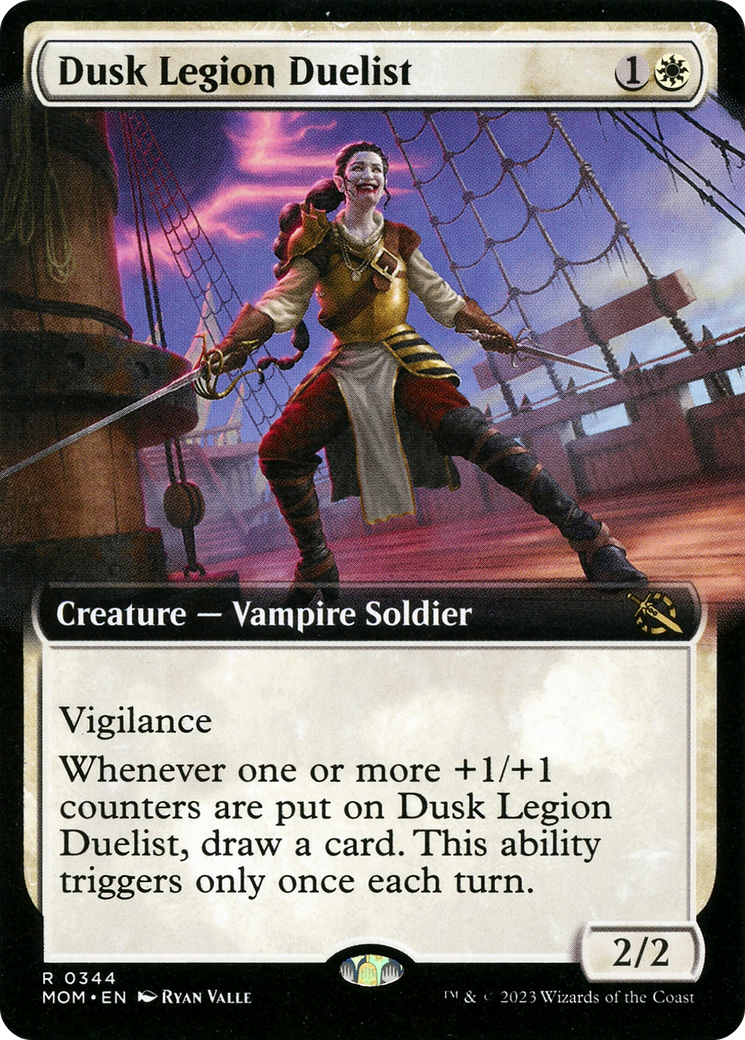 Dusk Legion Duelist (Extended Art) [March of the Machine] | Lots Moore NSW