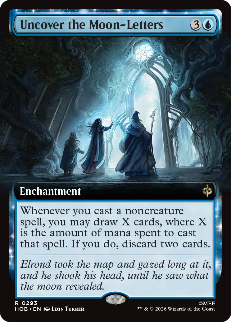 Uncover the Moon-Letters (Extended Art) [The Hobbit] | Lots Moore NSW