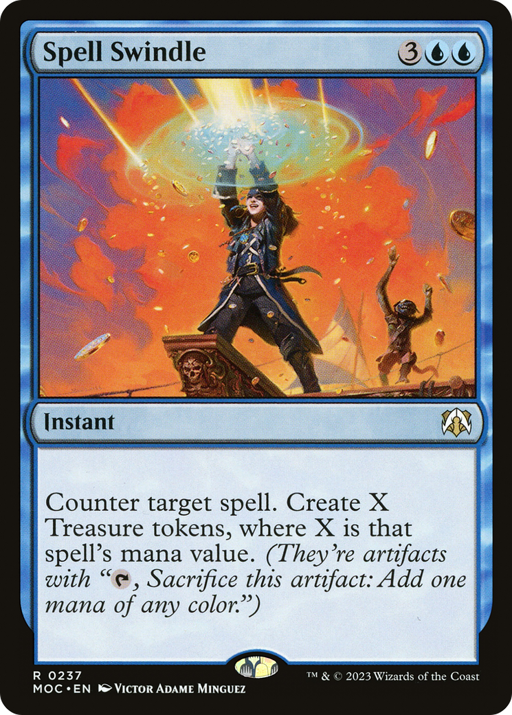Spell Swindle [March of the Machine Commander] | Lots Moore NSW