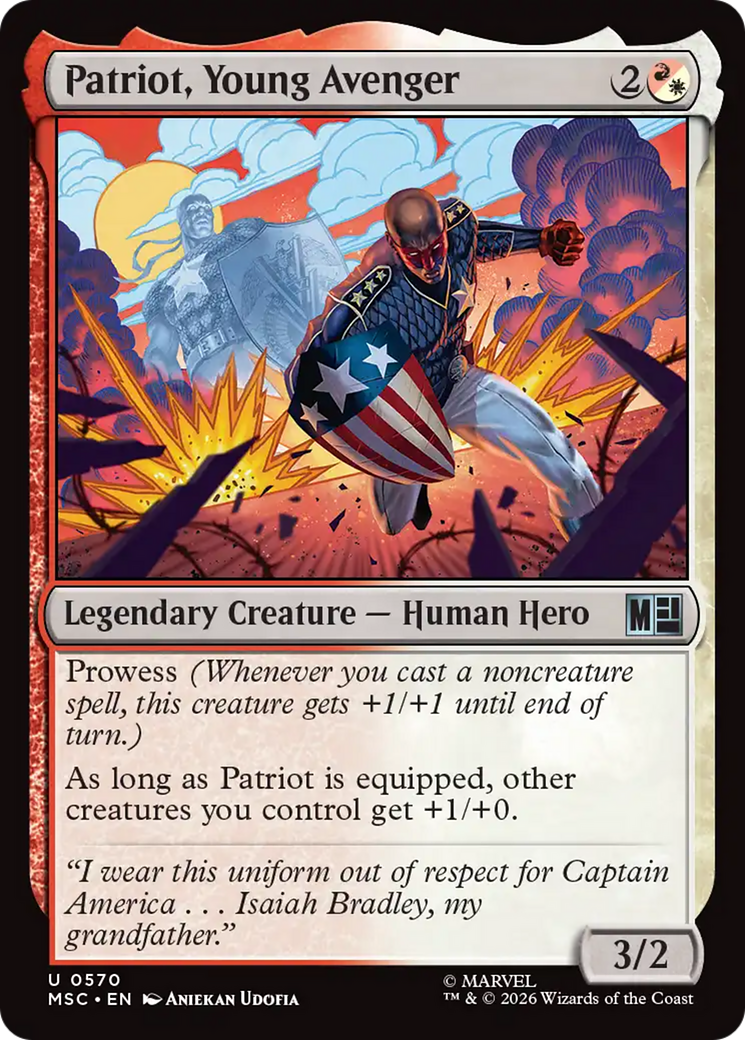Patriot, Young Avenger [Marvel Super Heroes Commander] | Lots Moore NSW