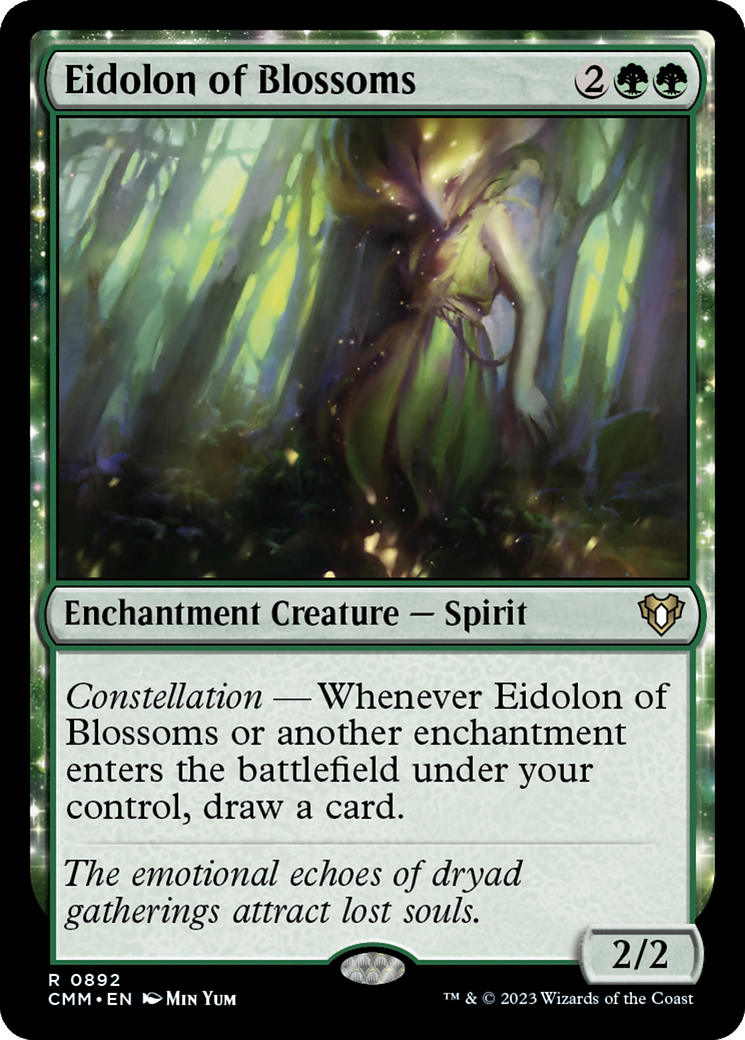 Eidolon of Blossoms [Commander Masters] | Lots Moore NSW