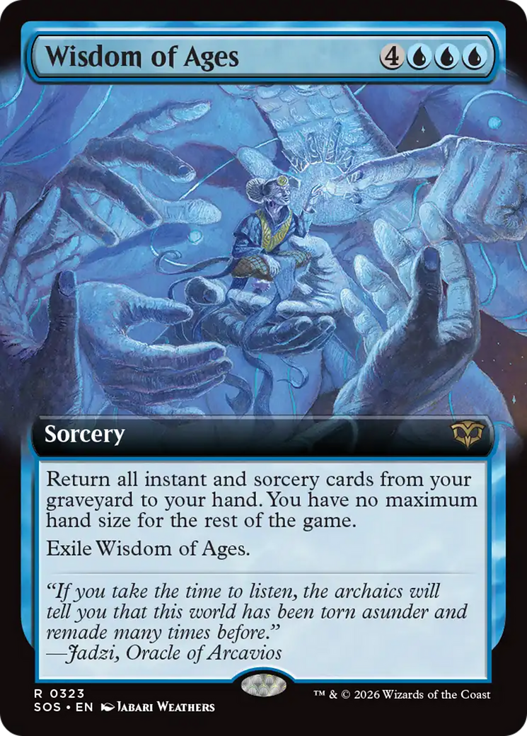 Wisdom of Ages (Extended Art) [Secrets of Strixhaven] | Lots Moore NSW