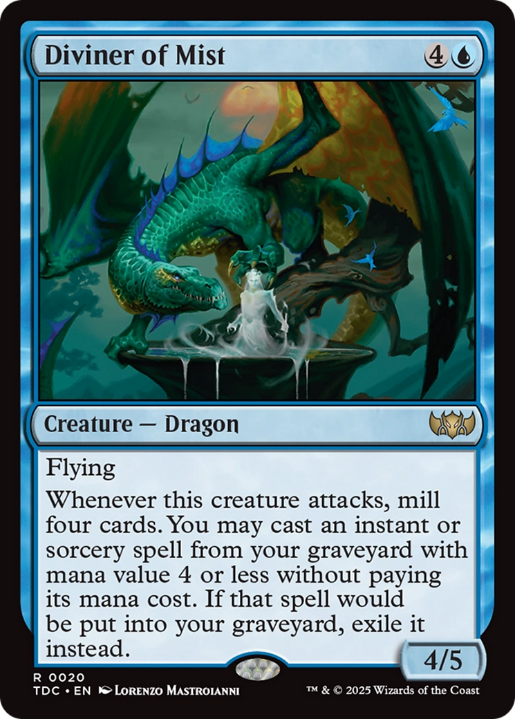 Diviner of Mist [Tarkir: Dragonstorm Commander] | Lots Moore NSW