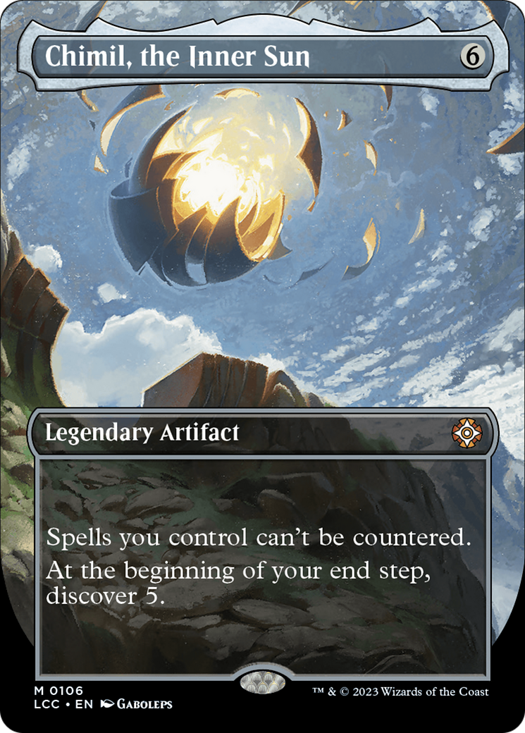 Chimil, the Inner Sun (Borderless) [The Lost Caverns of Ixalan Commander] | Lots Moore NSW