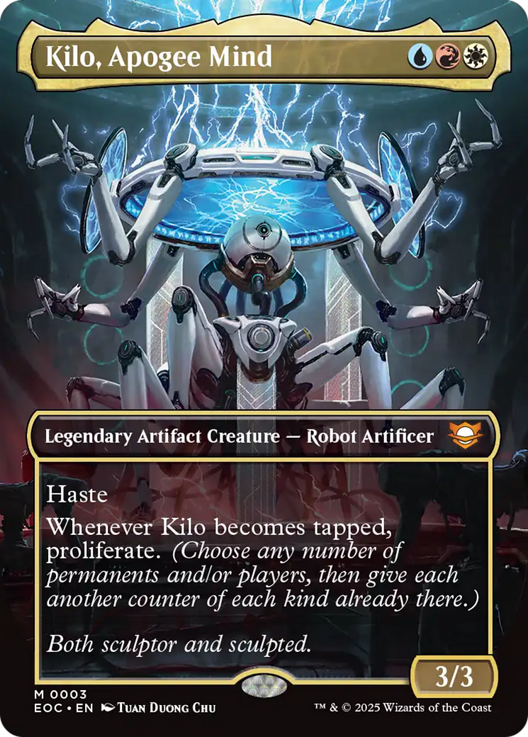 Kilo, Apogee Mind (Borderless) [Edge of Eternities Commander] | Lots Moore NSW