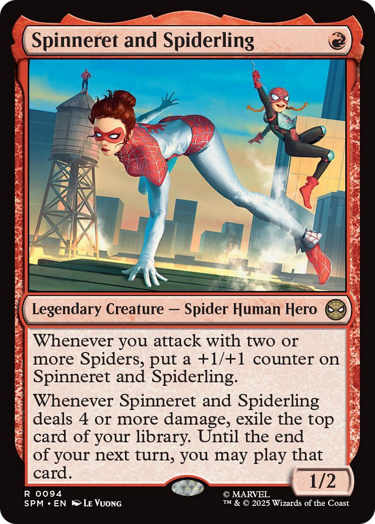 Spinneret and Spiderling [Marvel's Spider-Man] | Lots Moore NSW