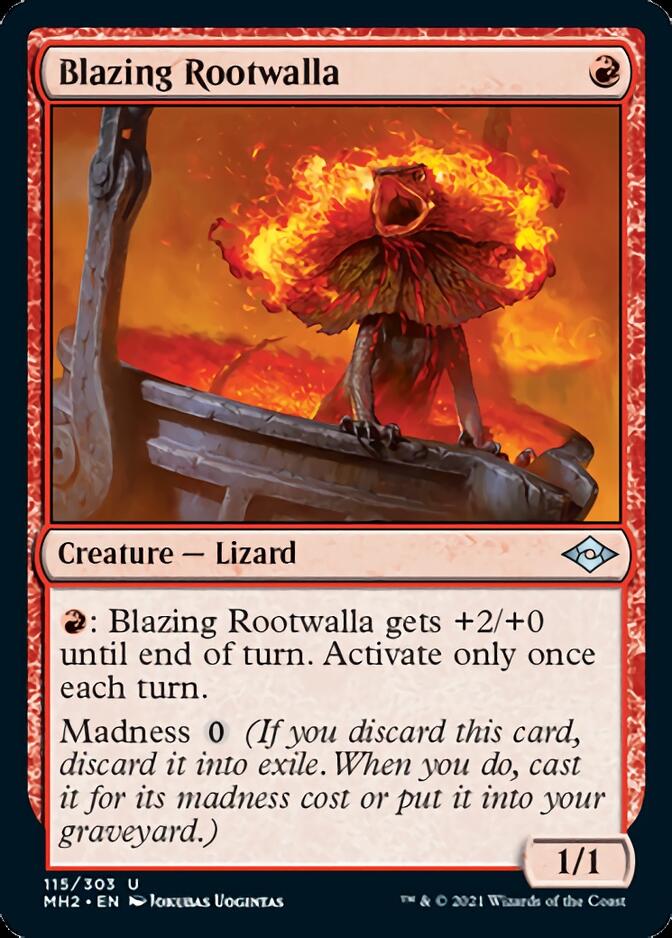 Blazing Rootwalla [Modern Horizons 2] | Lots Moore NSW