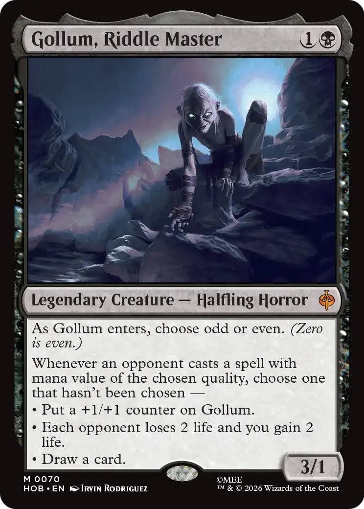 Gollum, Riddle Master [The Hobbit] | Lots Moore NSW
