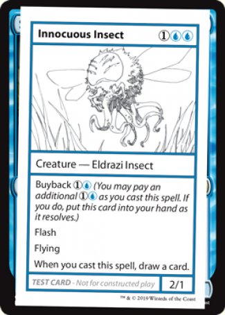 Innocuous Insect (2021 Edition) [Mystery Booster Playtest Cards] | Lots Moore NSW