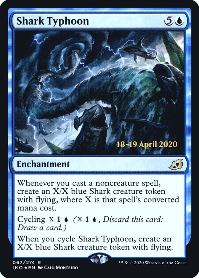 Shark Typhoon [Ikoria: Lair of Behemoths Prerelease Promos] | Lots Moore NSW