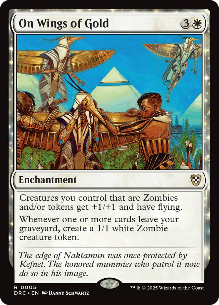 On Wings of Gold [Aetherdrift Commander] | Lots Moore NSW