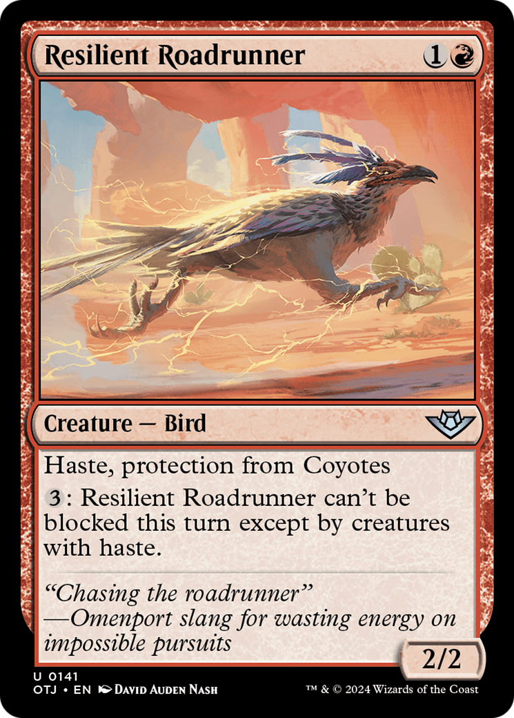 Resilient Roadrunner [Outlaws of Thunder Junction] | Lots Moore NSW