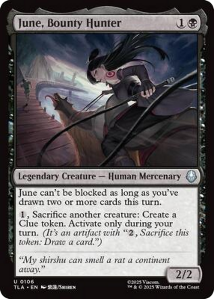 June, Bounty Hunter [Avatar: The Last Airbender] | Lots Moore NSW