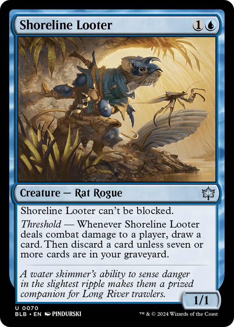 Shoreline Looter [Bloomburrow] | Lots Moore NSW