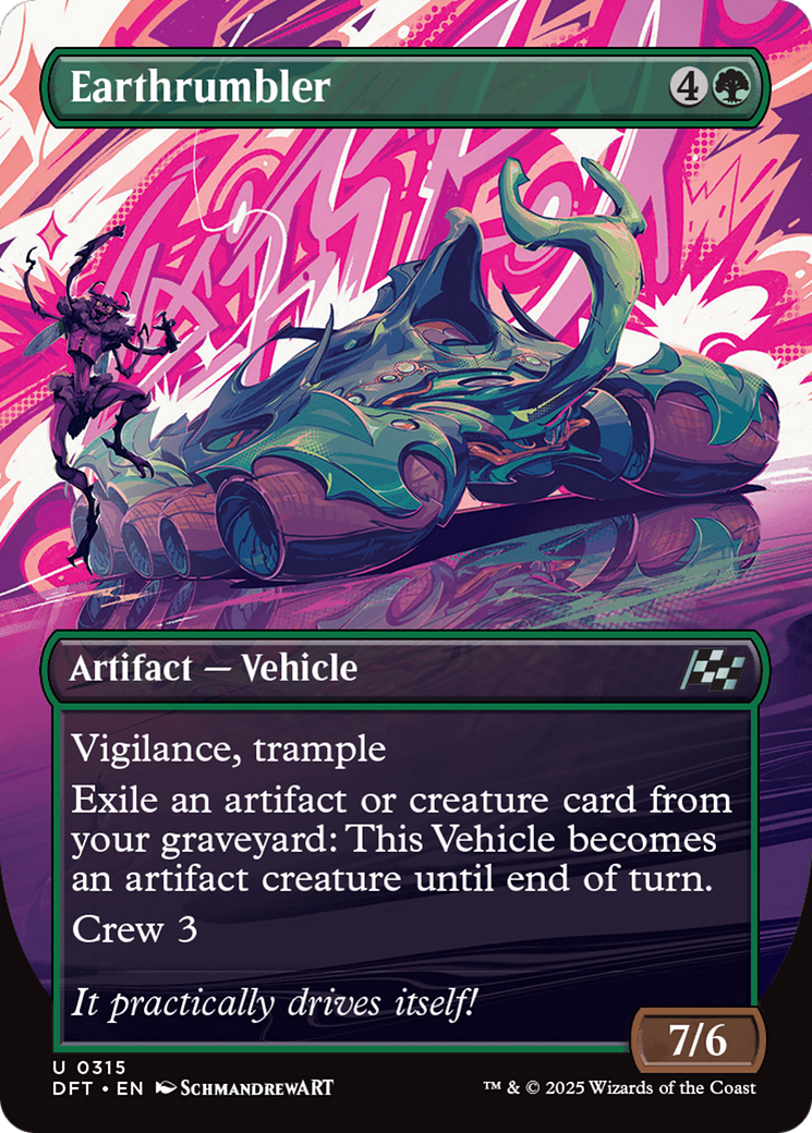Earthrumbler (Borderless) [Aetherdrift] | Lots Moore NSW