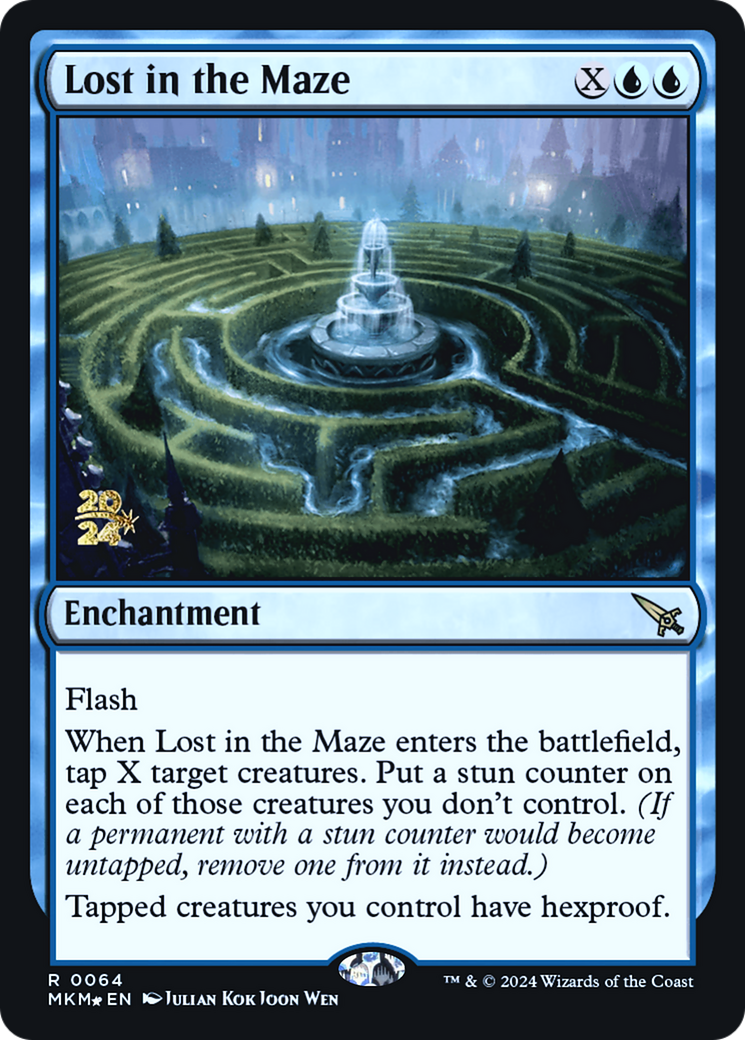 Lost in the Maze [Murders at Karlov Manor Prerelease Promos] | Lots Moore NSW